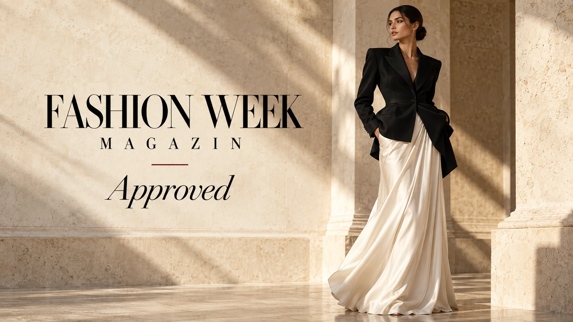 A Fashion Week Magazin saját szerkesztőségi grafikája a budapesti divat- és ékszerprogram előzeteséhez.