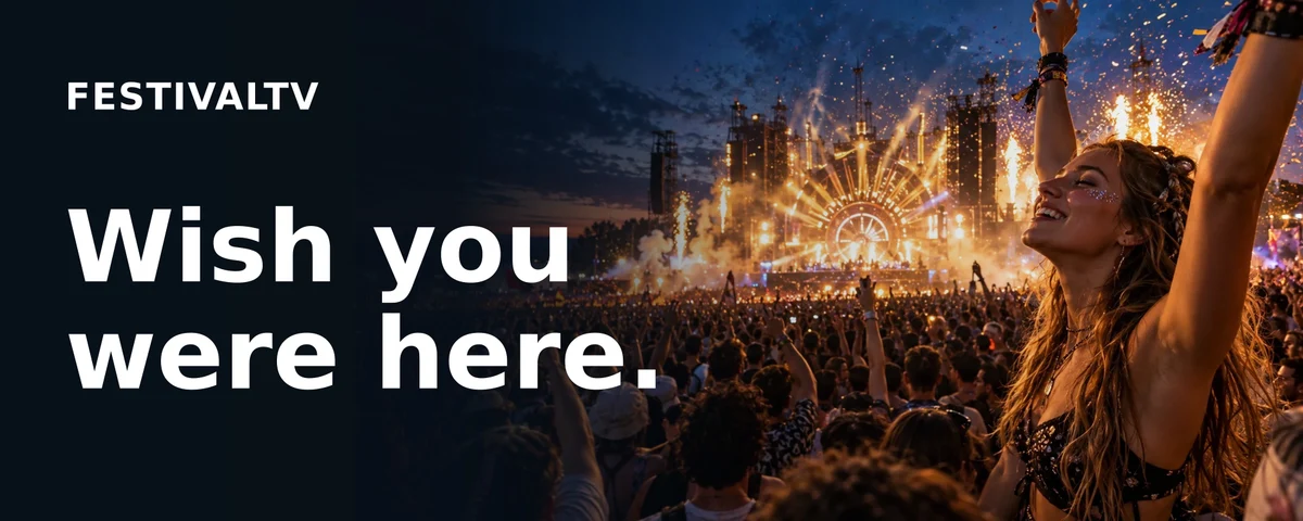 FestivalTV advertisement: Your next experience starts here.